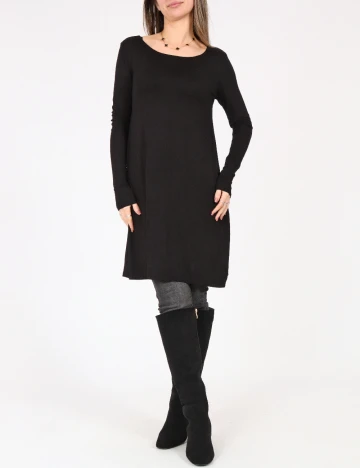 Bluza Oversize Pull&Bear, negru Negru