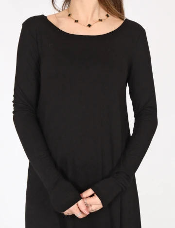 Bluza Oversize Pull&Bear, negru Negru