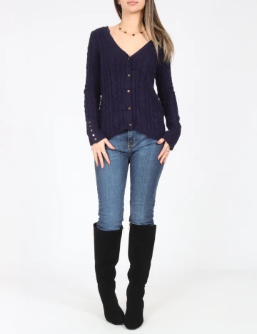 Cardigan Zara, bleumarin Albastru