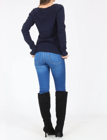 Bluza Zara, bleumarin Albastru