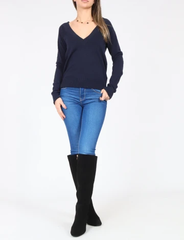 Bluza Zara, bleumarin Albastru