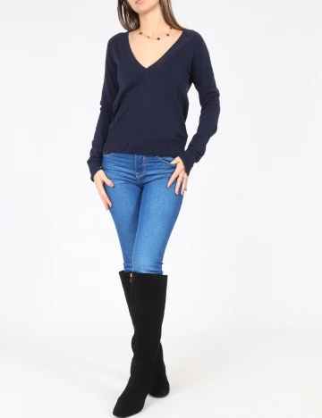 Bluza Zara, bleumarin Albastru