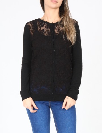 
						Cardigan Zara, negru
