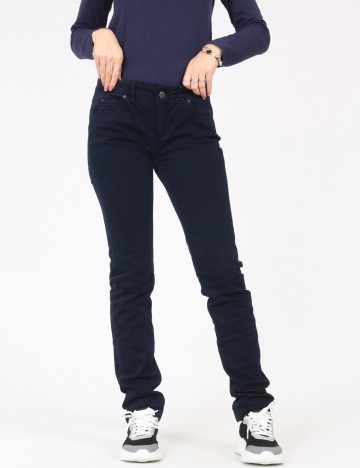 
						Pantaloni Zara, bleumarin
