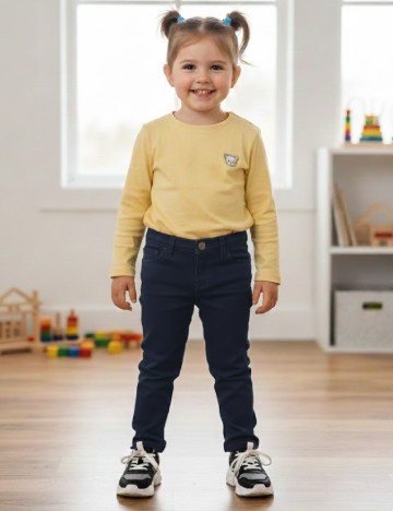 Pantaloni Zara, bleumarin