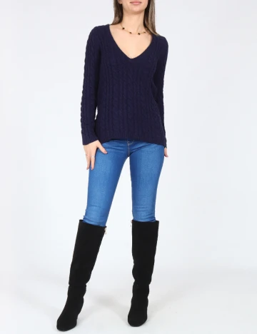 Bluza Zara, bleumarin Albastru