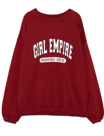 Bluza Oversize Pull&Bear, rosu Rosu