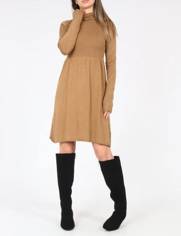 Rochie medie Zara, maro Maro