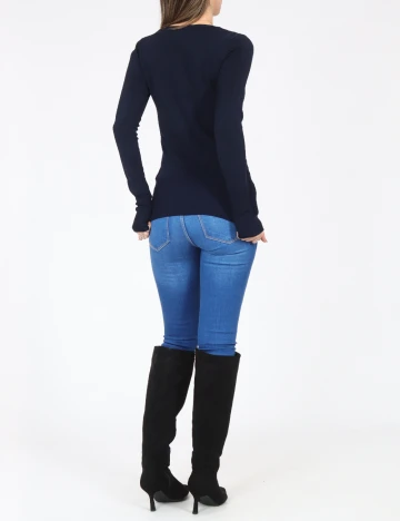 Bluza Zara, bleumarin Albastru