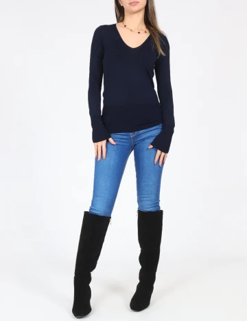 Bluza Zara, bleumarin Albastru