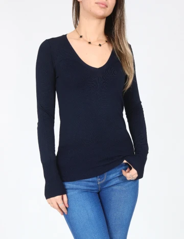 Bluza Zara, bleumarin Albastru