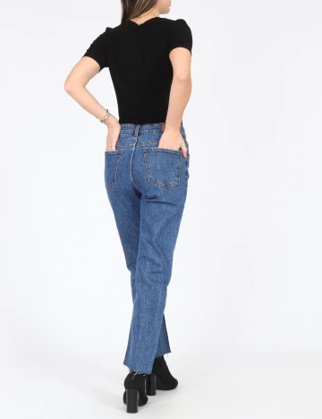 Blugi Bershka, albastru Albastru