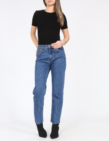 Blugi Bershka, albastru