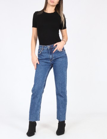 
						Blugi Bershka, albastru