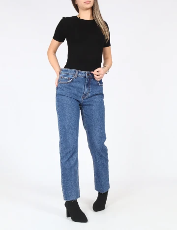 Blugi Bershka, albastru Albastru