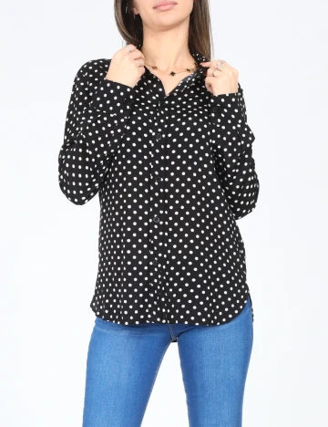 Camasa Zara, negru Negru