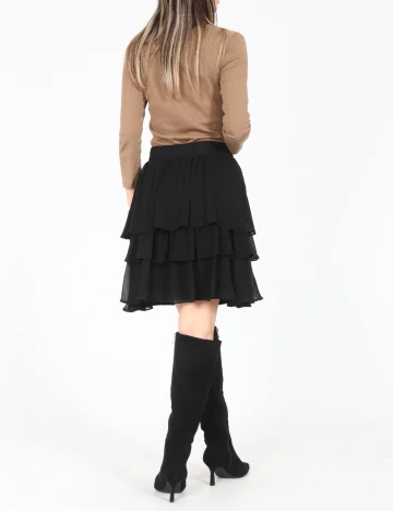 Fusta Zara, negru Negru