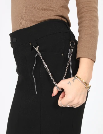 Fusta Zara, negru Negru