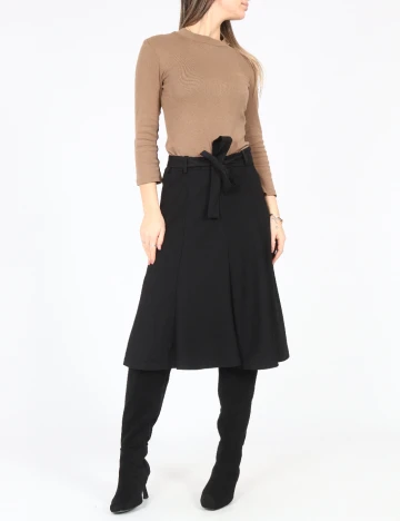 Fusta Zara, negru Negru