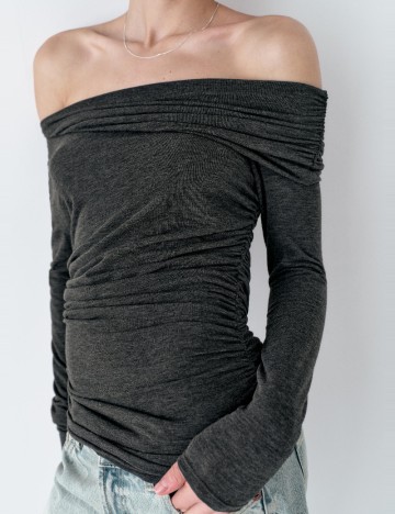 Bluza Zara, gri inchis