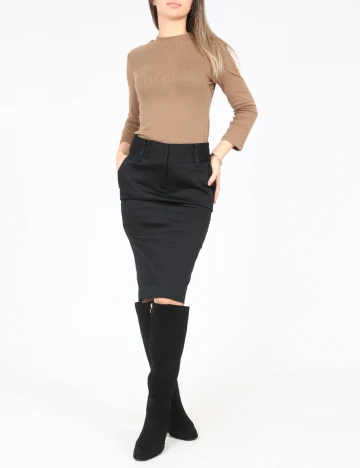 Fusta Zara, negru Negru