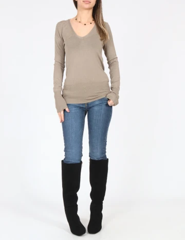 Bluza Zara, bej Crem