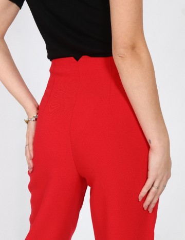 Pantaloni Zara, rosu