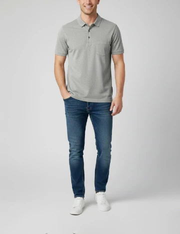 Tricou Zara, gri Gri