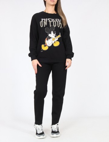 Bluza Oversize Bershka, negru