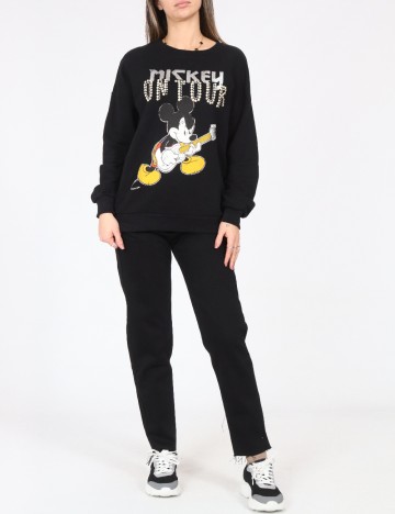 Bluza Oversize Bershka, negru