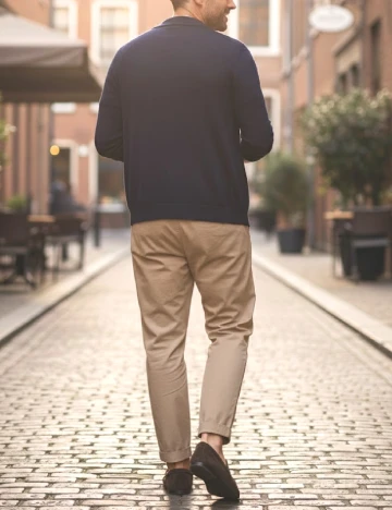 Pantaloni Zara, crem Crem