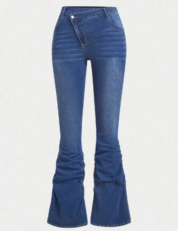 Blugi SHEIN CURVE, albastru Albastru