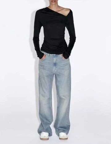 Bluza Zara, negru Negru