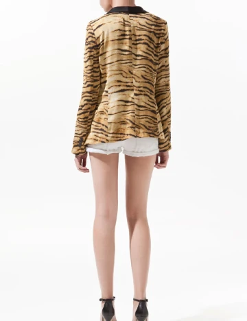 Blazer Zara, animal print Animal print