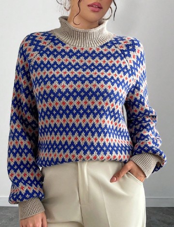 
						Pulover SHEIN, mix culori