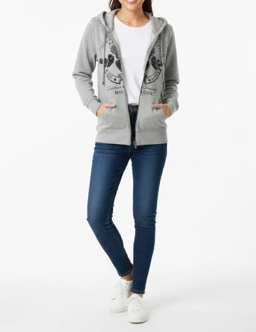 Hanorac Zara, gri Gri