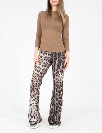 Pantaloni Samdan, animal print Animal print