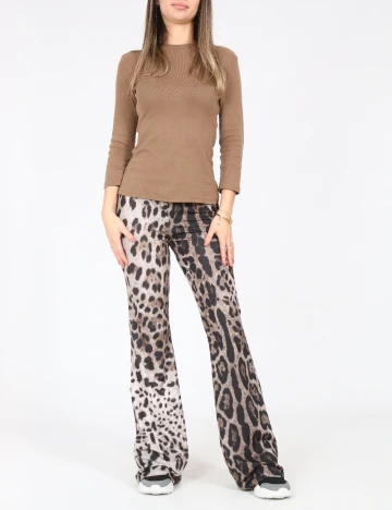 Pantaloni Samdan, animal print Animal print