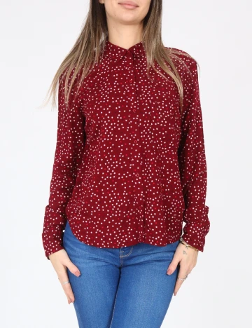 Camasa Bershka, visiniu Rosu