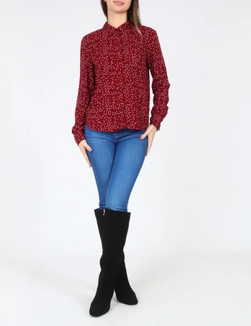 Camasa Bershka, visiniu Rosu