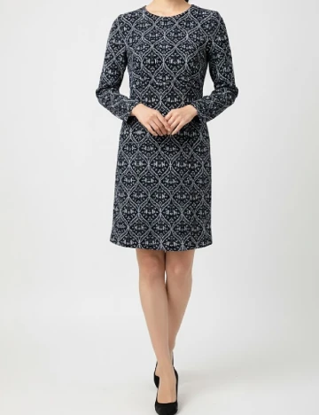 Rochie scurta Zara, albastru Albastru