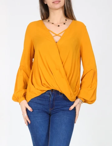 Bluza Bershka, galben Galben