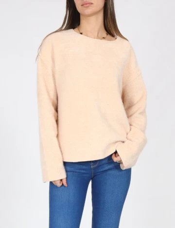 Bluza Zara, crem deschis Crem