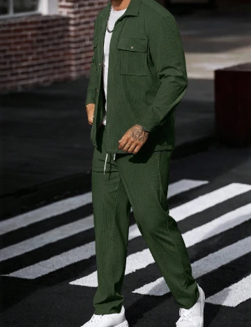 Compleu SHEIN, verde Verde