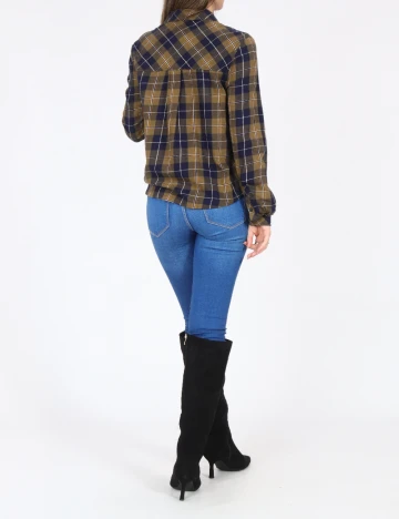 Camasa Bershka, kaki Verde