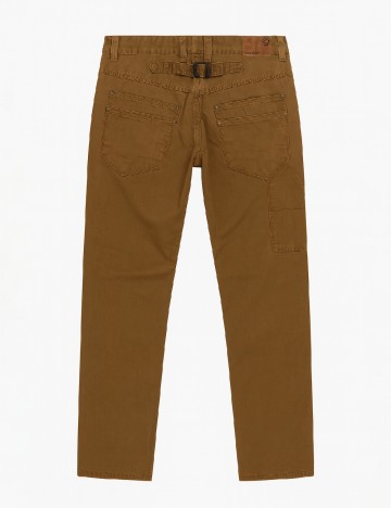 Pantaloni Zara, maro