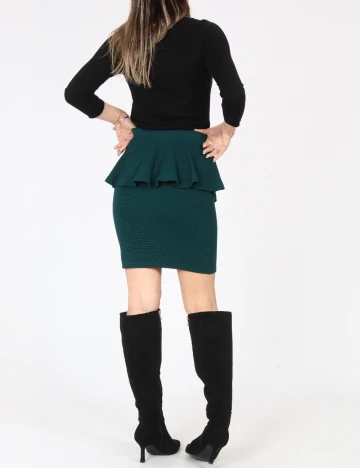 Fusta Bershka, verde Verde