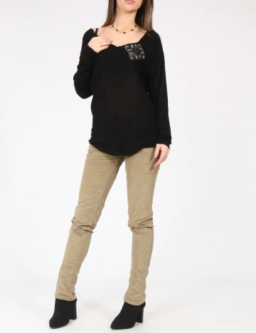 Bluza Zara, negru Negru