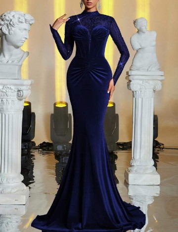 
						Rochie lunga SHEIN, albastru