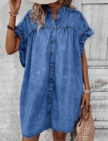 
						Rochie scurta SHEIN, albastru